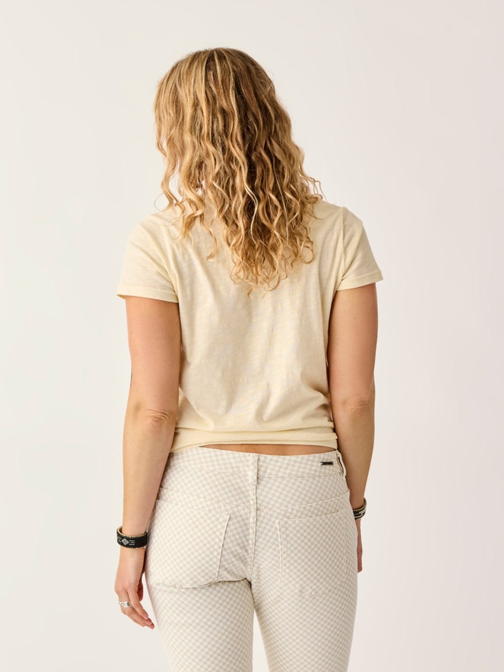 NEW Carve Designs Cassidy Graphic Tee Classic Fit Dogwood Palm Organic Cotton S - Picture 3 of 10